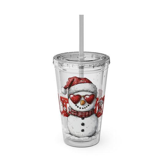 Snowman chillin Sunsplash cup