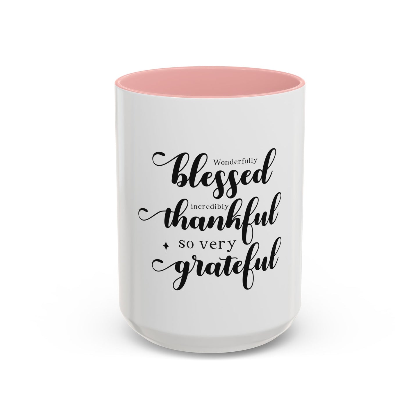 Blessed Grateful Thankful  Mug