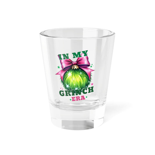 Christmas Grinch Shot Glass