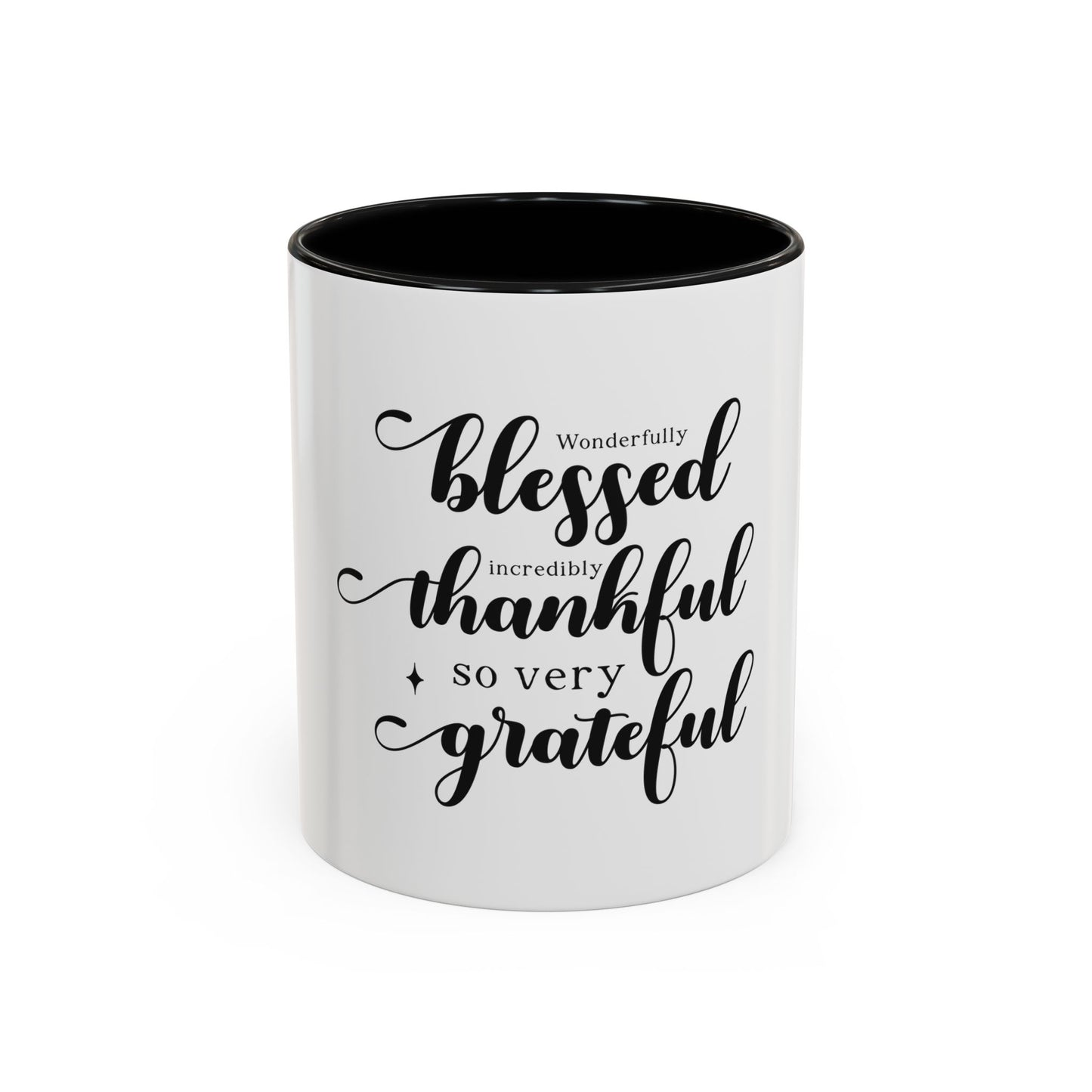 Blessed Grateful Thankful  Mug