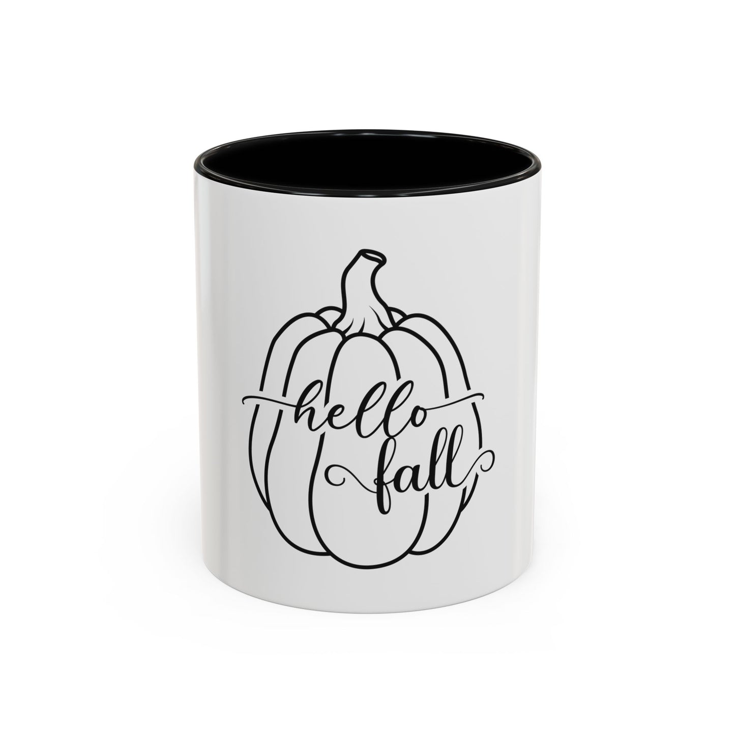 Hello Fall Pumpkin Mug