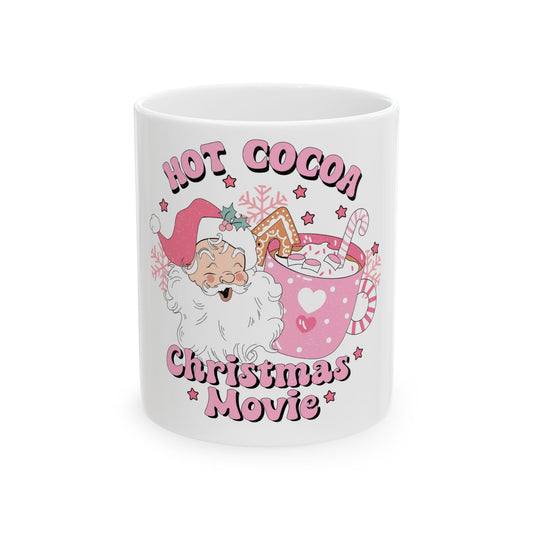 Hot Cocoa Christmas Movie Mug