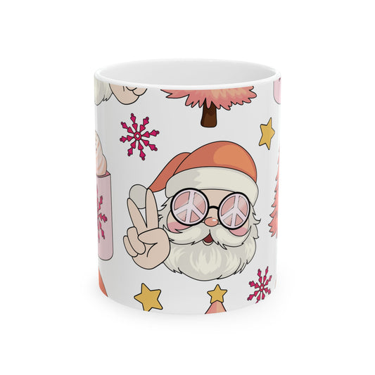 Festive Santa Mug