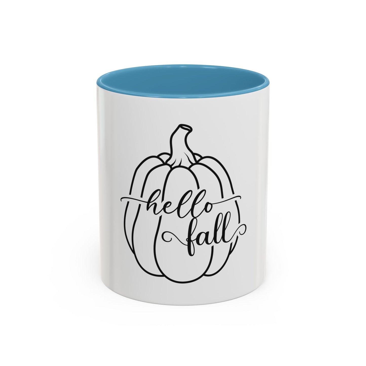 Hello Fall Pumpkin Mug