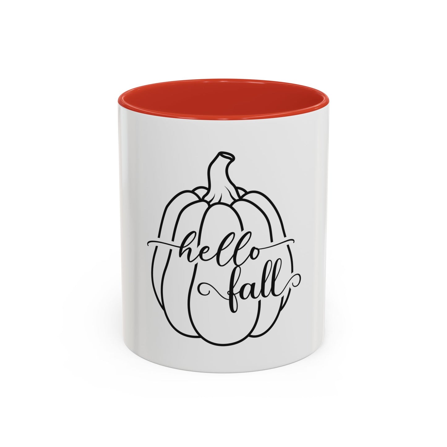 Hello Fall Pumpkin Mug