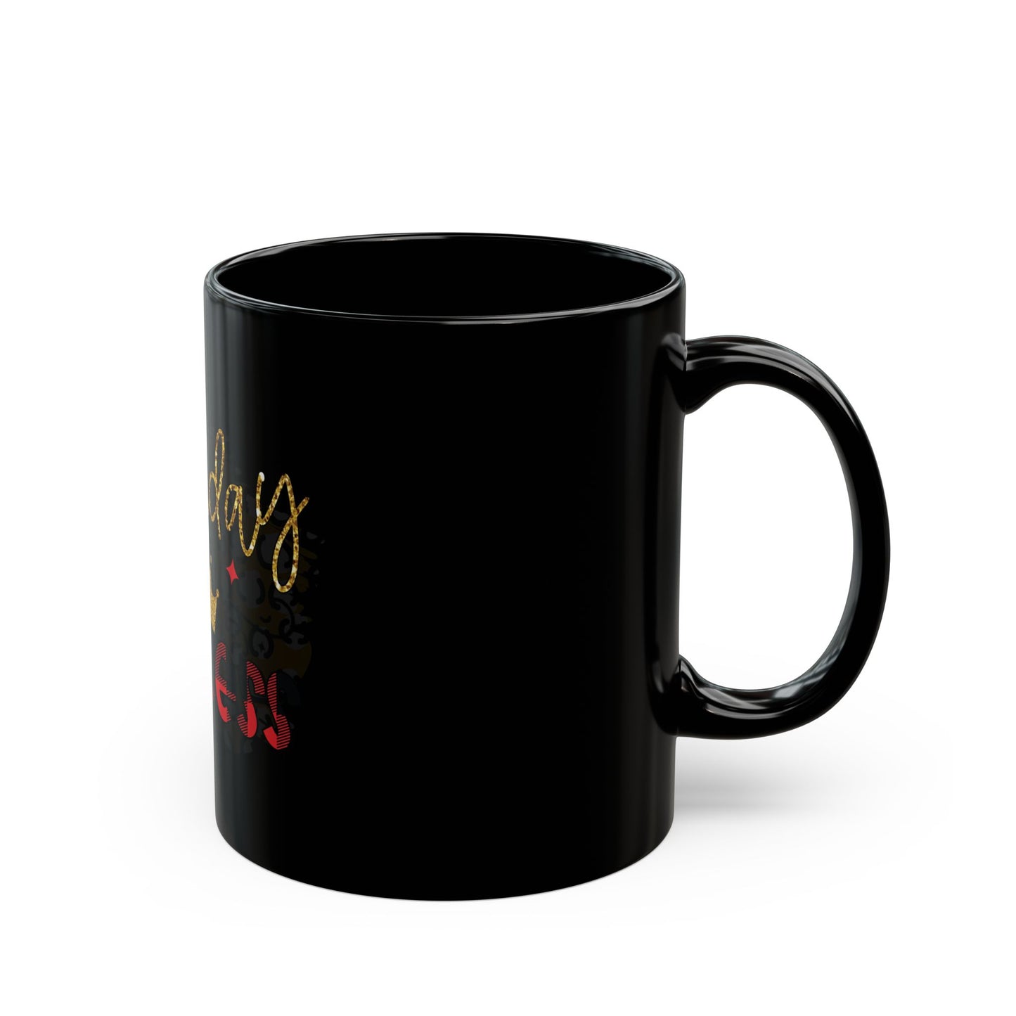 Birthday Princess Black Mug