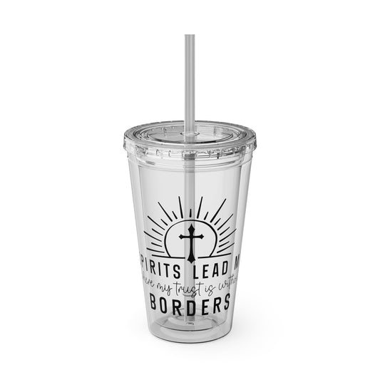 Spirit Leads me Sunsplash Tumbler