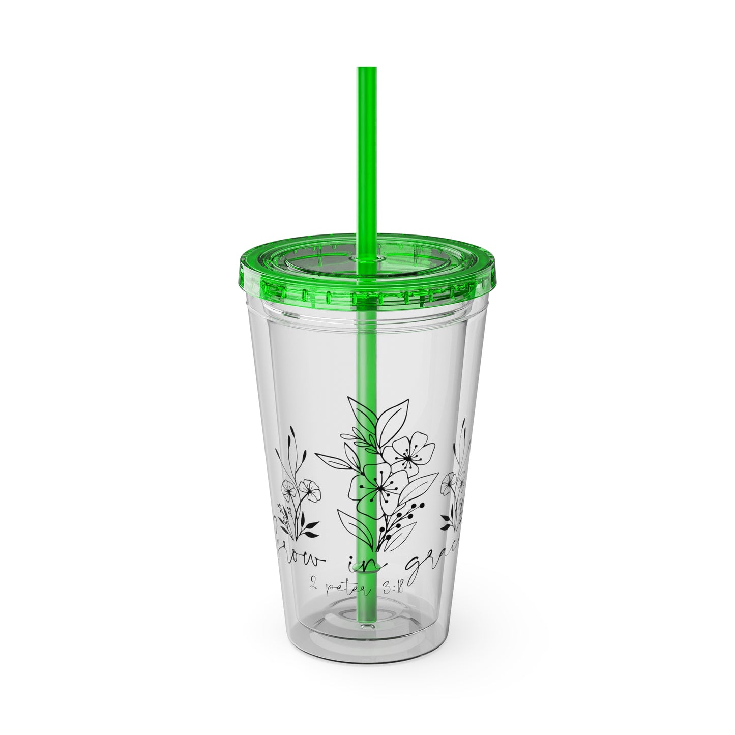 Sunsplash Grow in grace tumbler