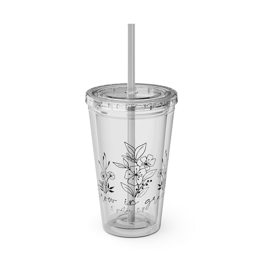 Sunsplash Grow in grace tumbler