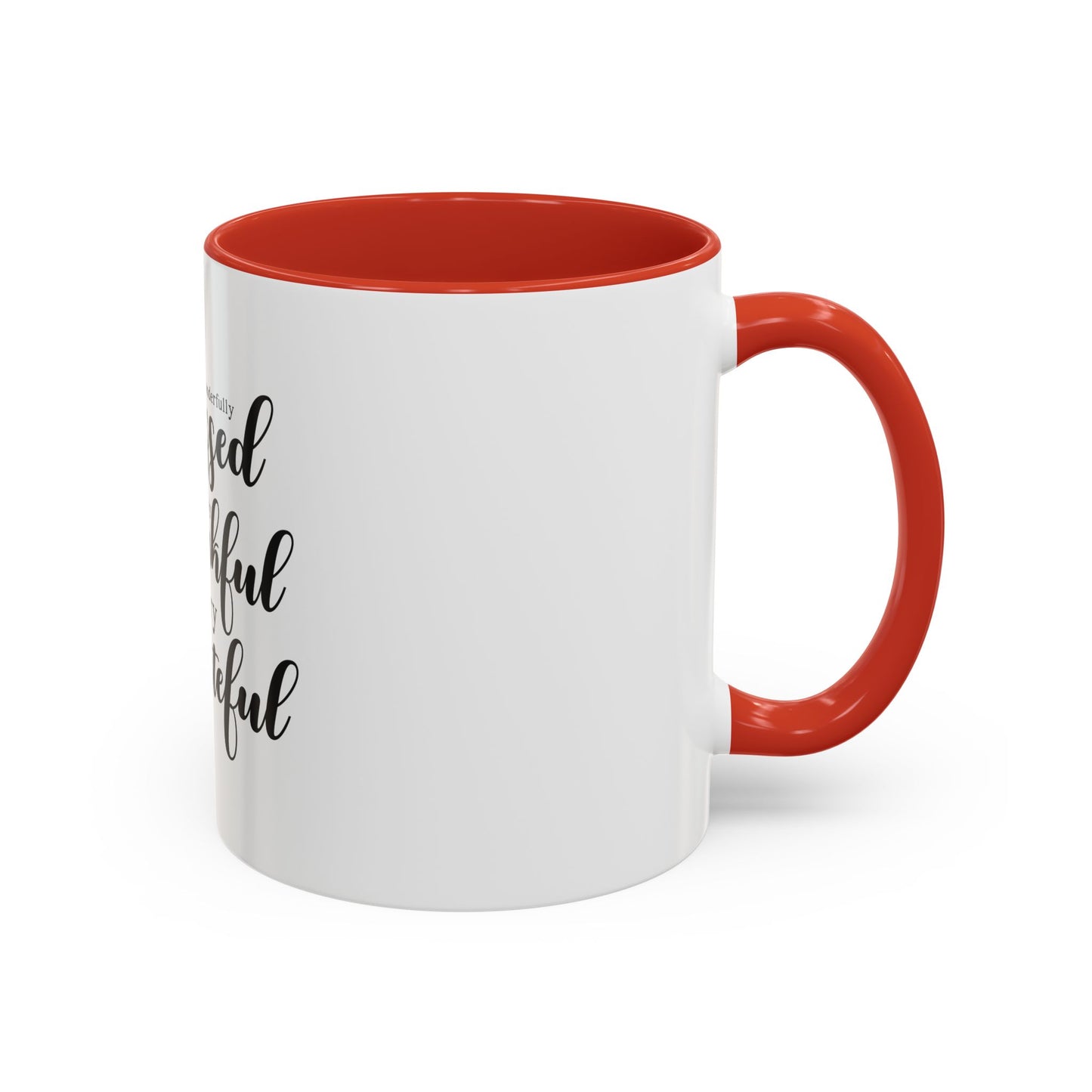 Blessed Grateful Thankful  Mug