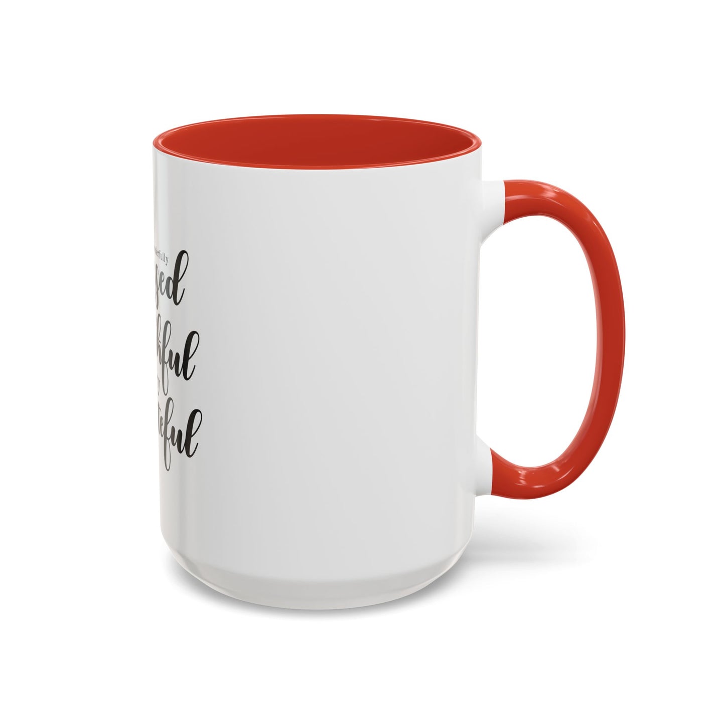 Blessed Grateful Thankful  Mug