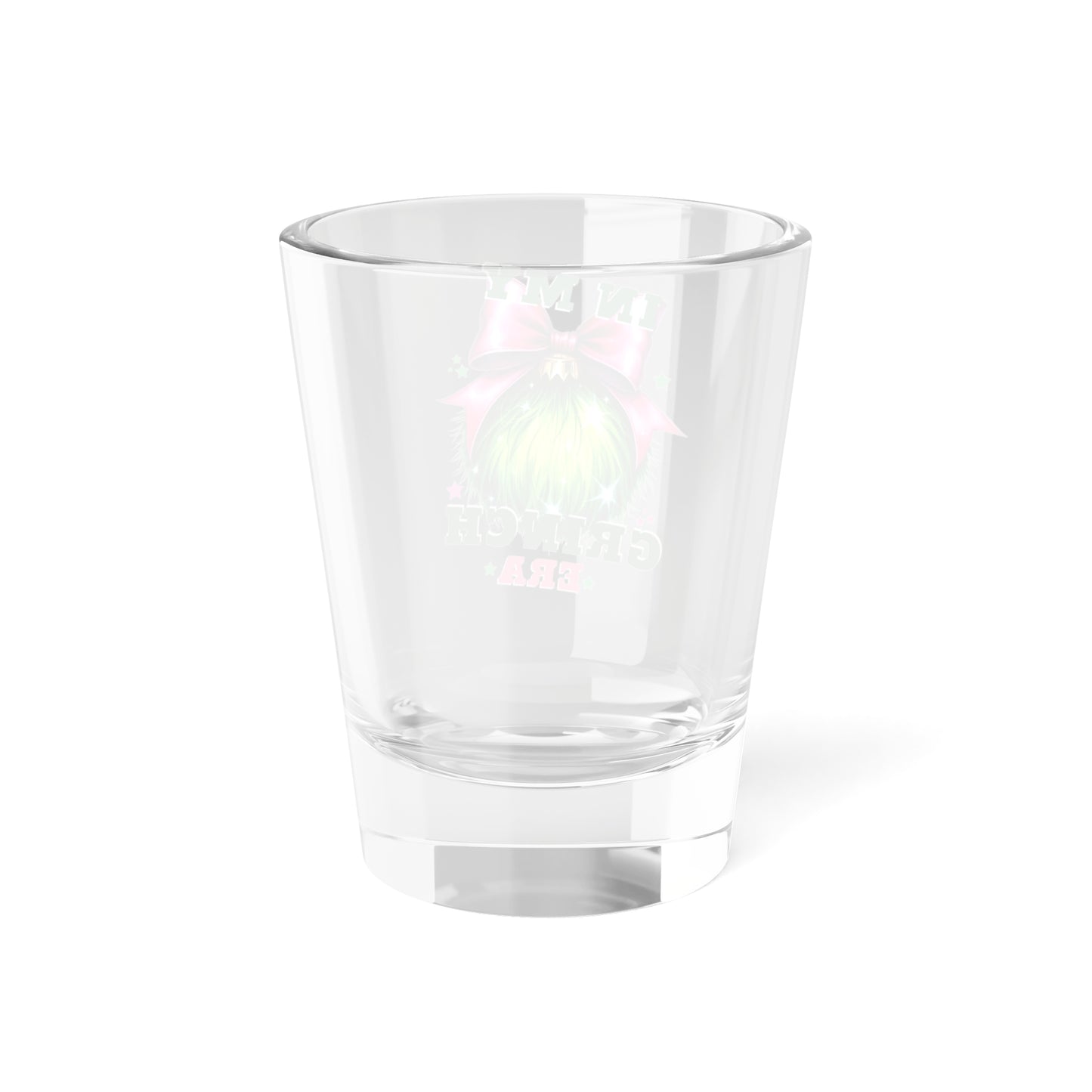 Christmas Grinch Shot Glass