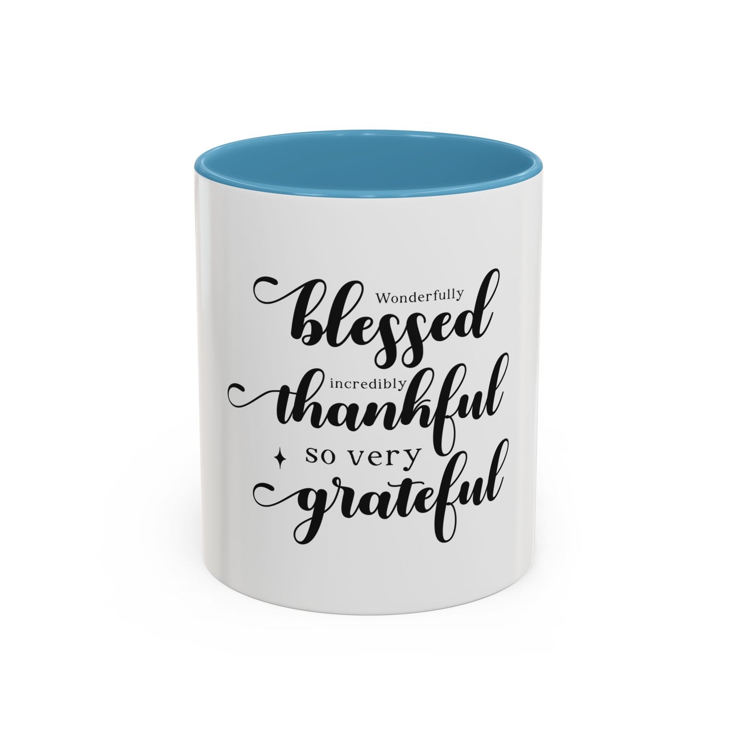 Blessed Grateful Thankful  Mug