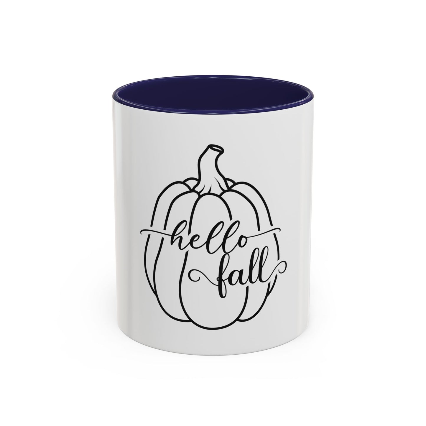 Hello Fall Pumpkin Mug